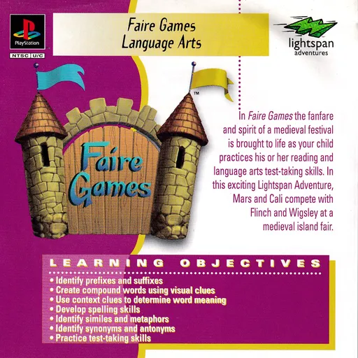 Faire Games - Language Arts (USA)